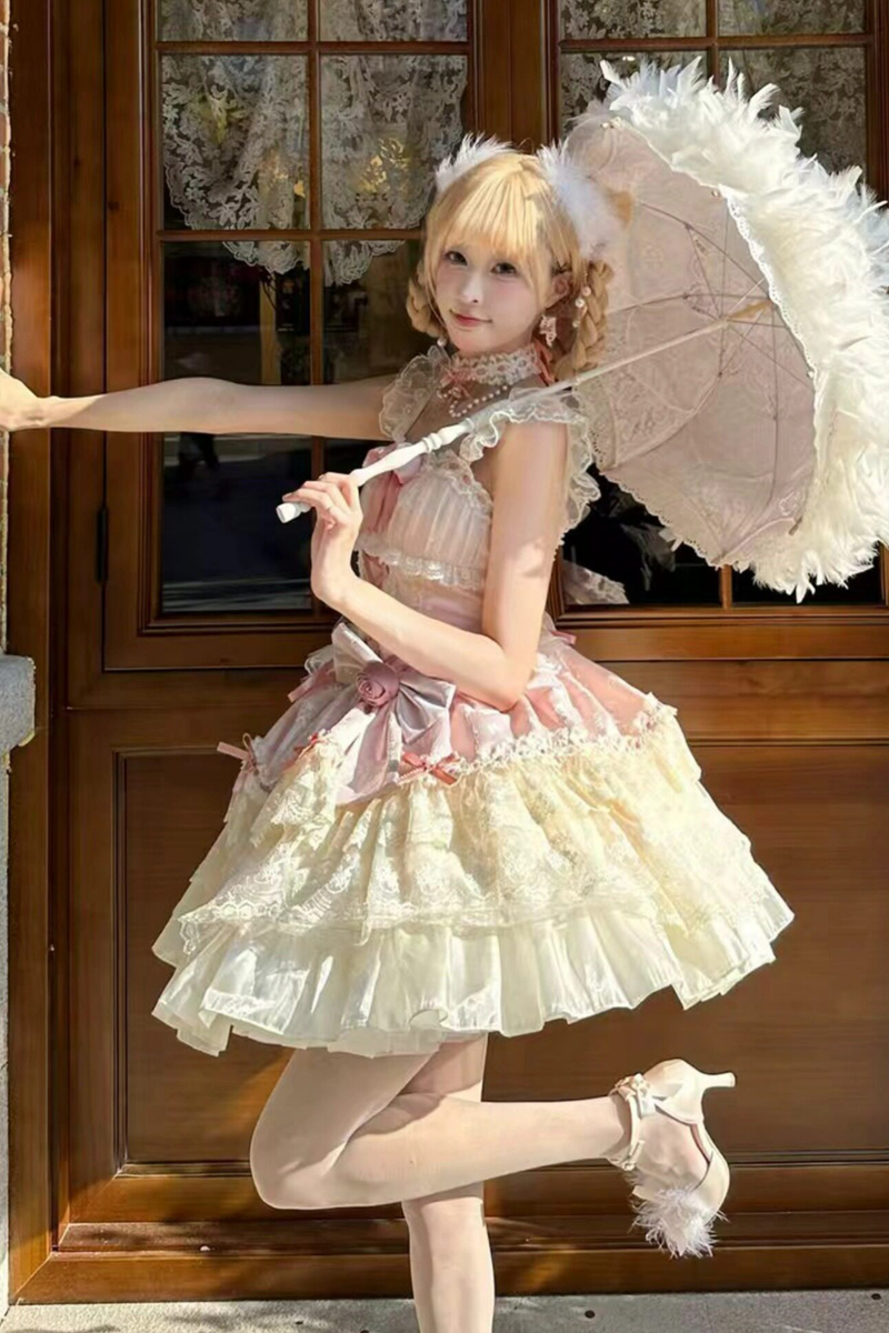 Princess Sweet Lolita Dress + Tail