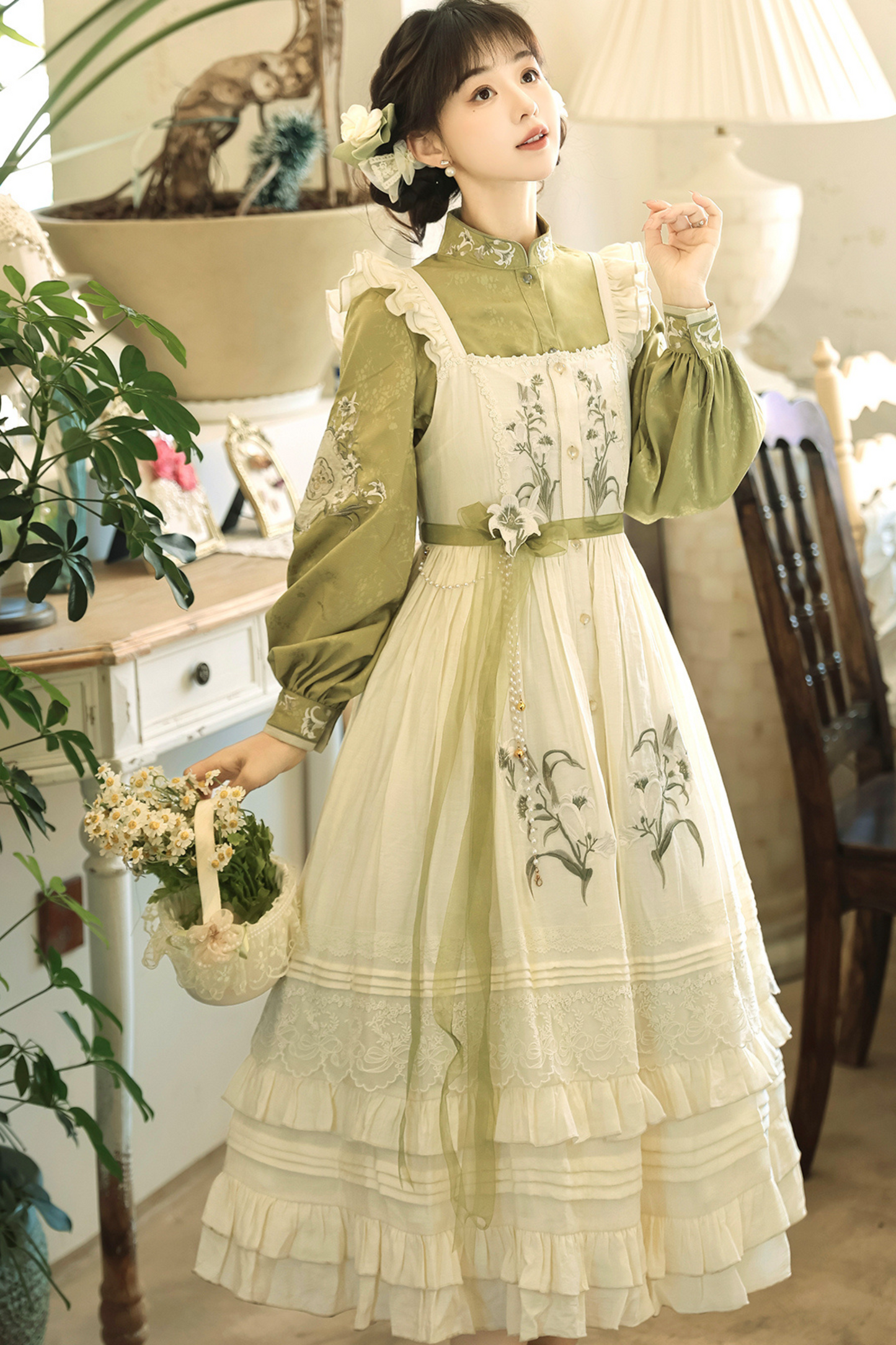 [pre-order] Retro China Lolita Dress + Top