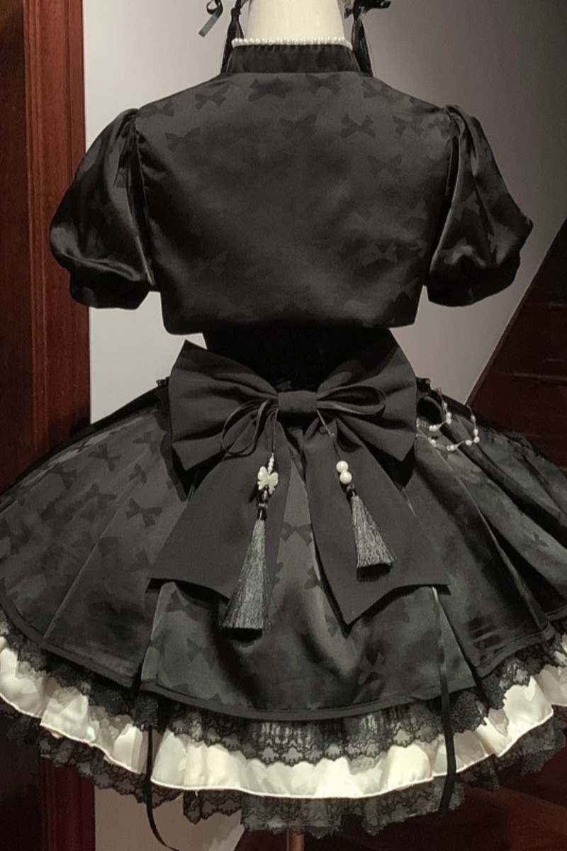 Chinese-style Smoky Lolita Dress