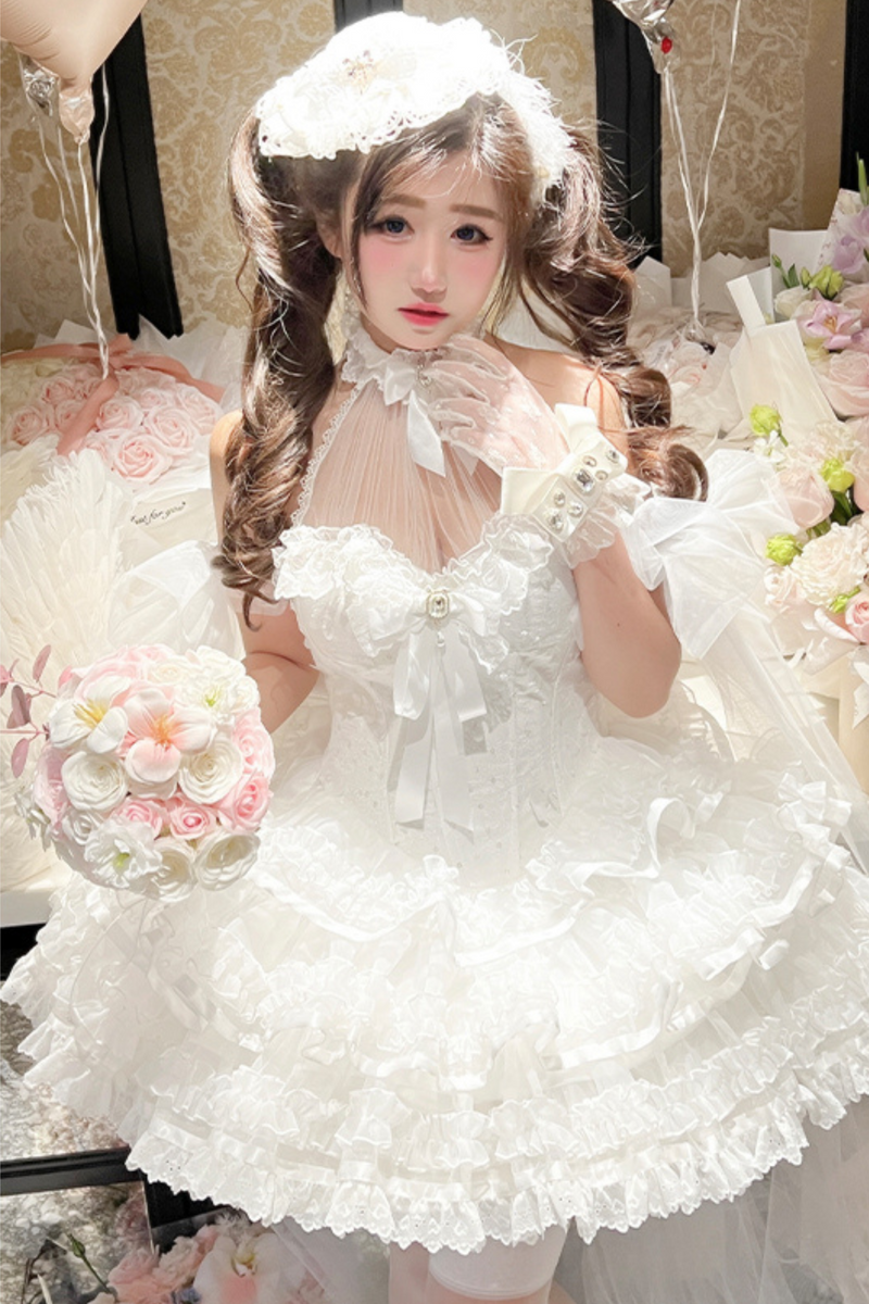 [pre-order] Short Swan Lolita Dress