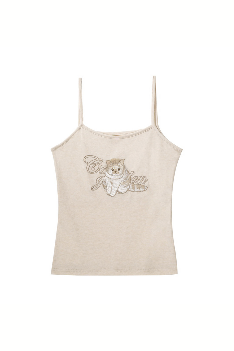 [pre-order] Neutral Style Art Design Shirt + Camisole + Shorts