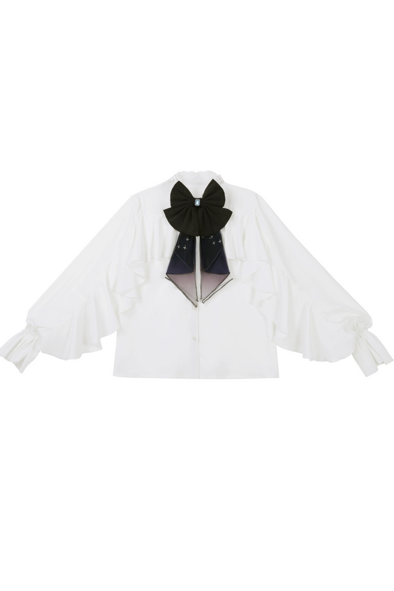 [pre-order] Flower Skirt + Ruffle Top + Waist Belt
