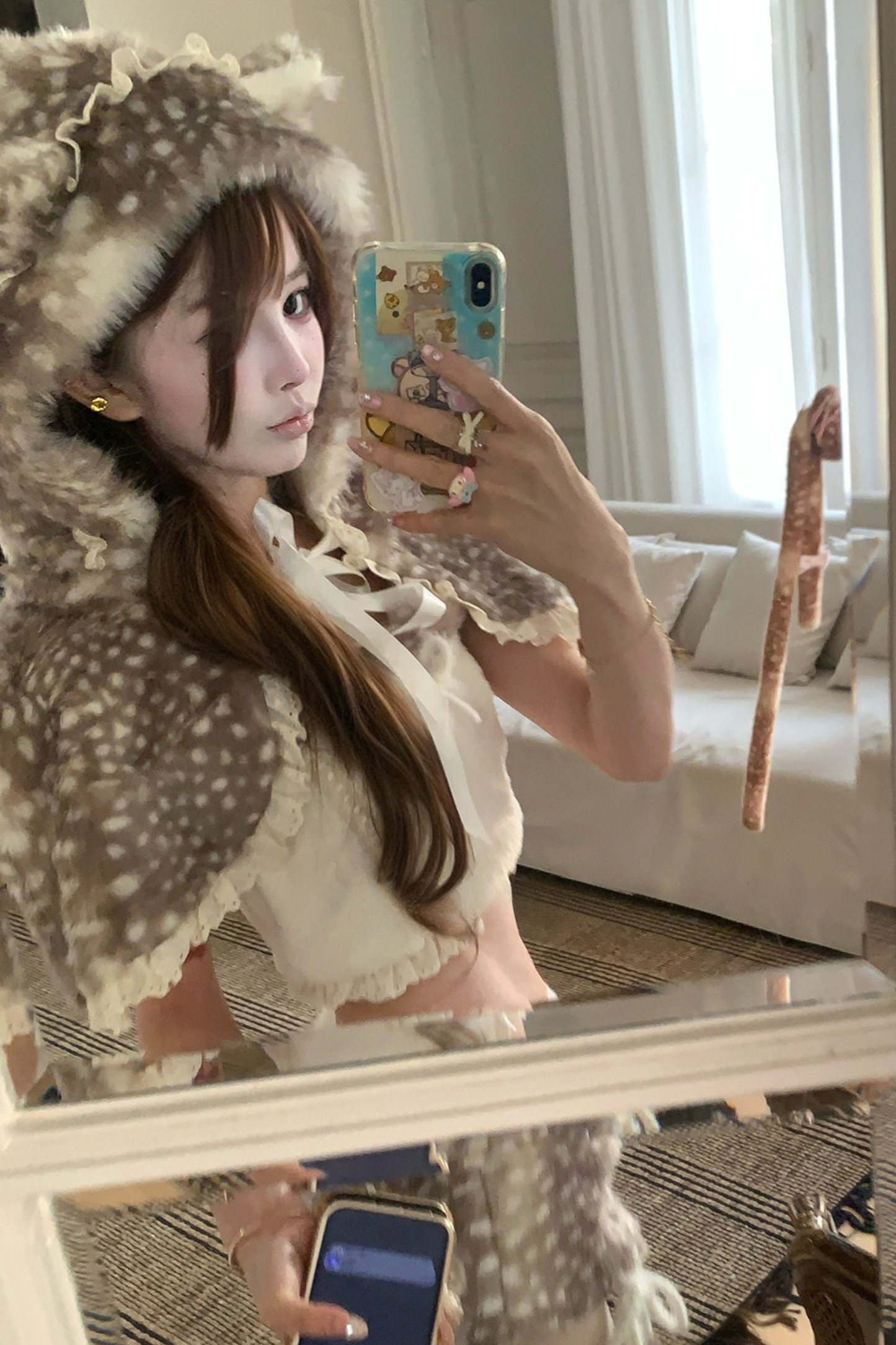 Bambi Cloak + Camisole + Pants