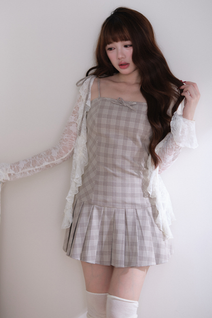 Lace Top + Camisole Skirt