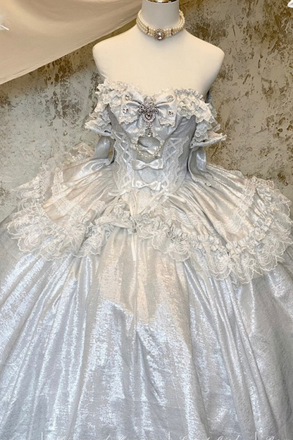 Off-shoulder Sweet Clara Lolita Dress