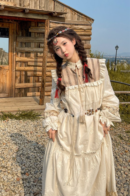 Exotic Design Holiday Dress + Vest