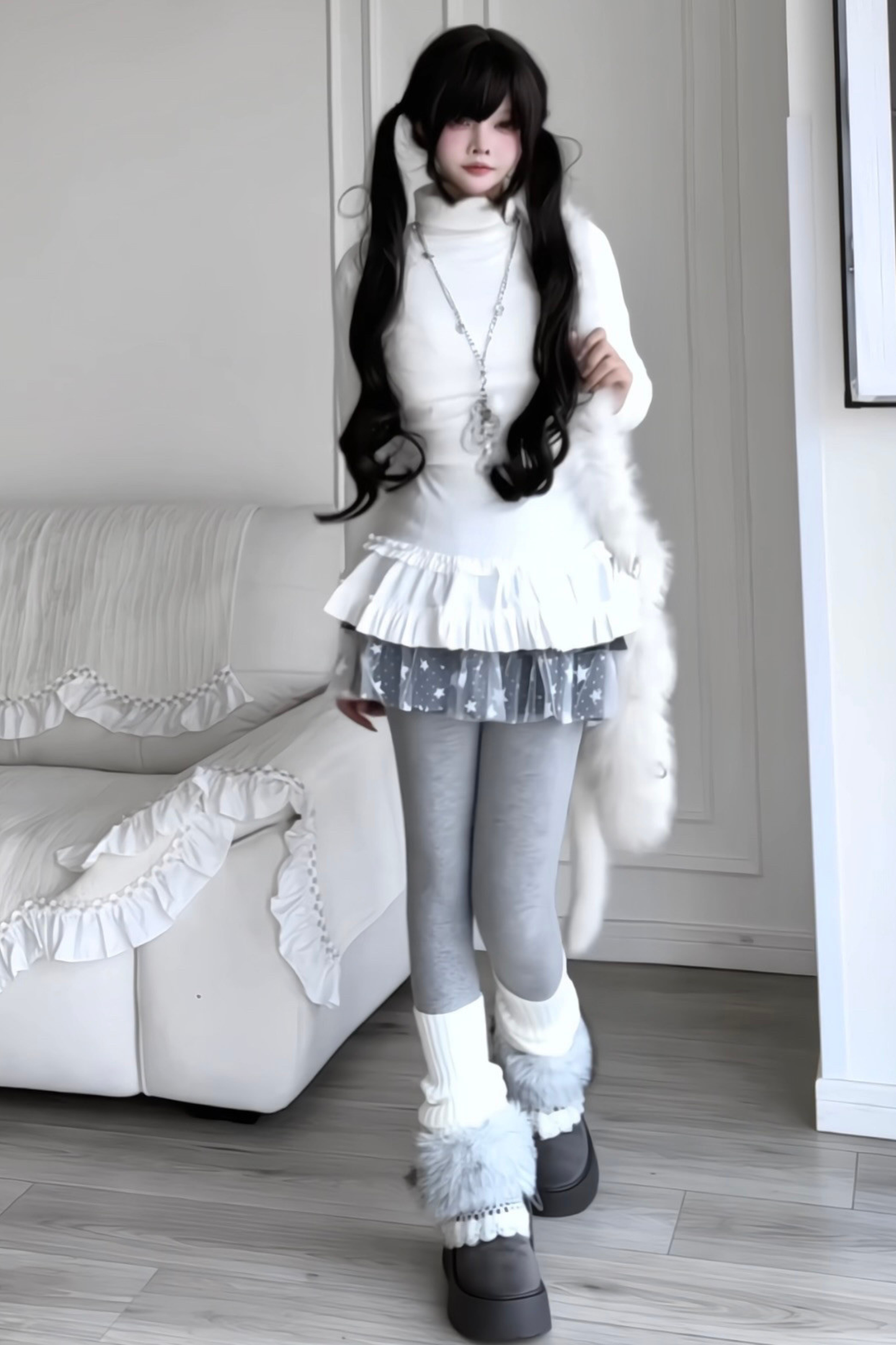 Ruffled Ballet Top
