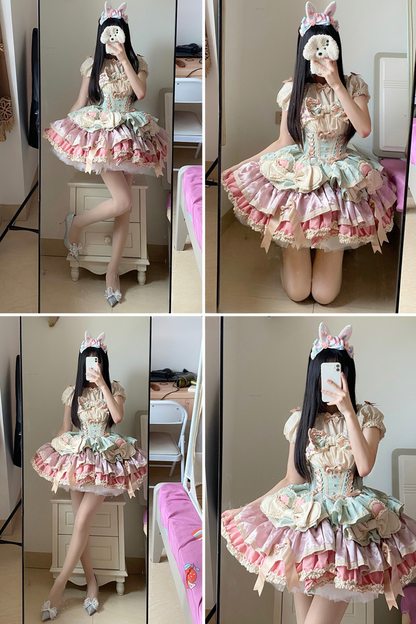 Ribbon Bunny Special Edition Bustier Dress