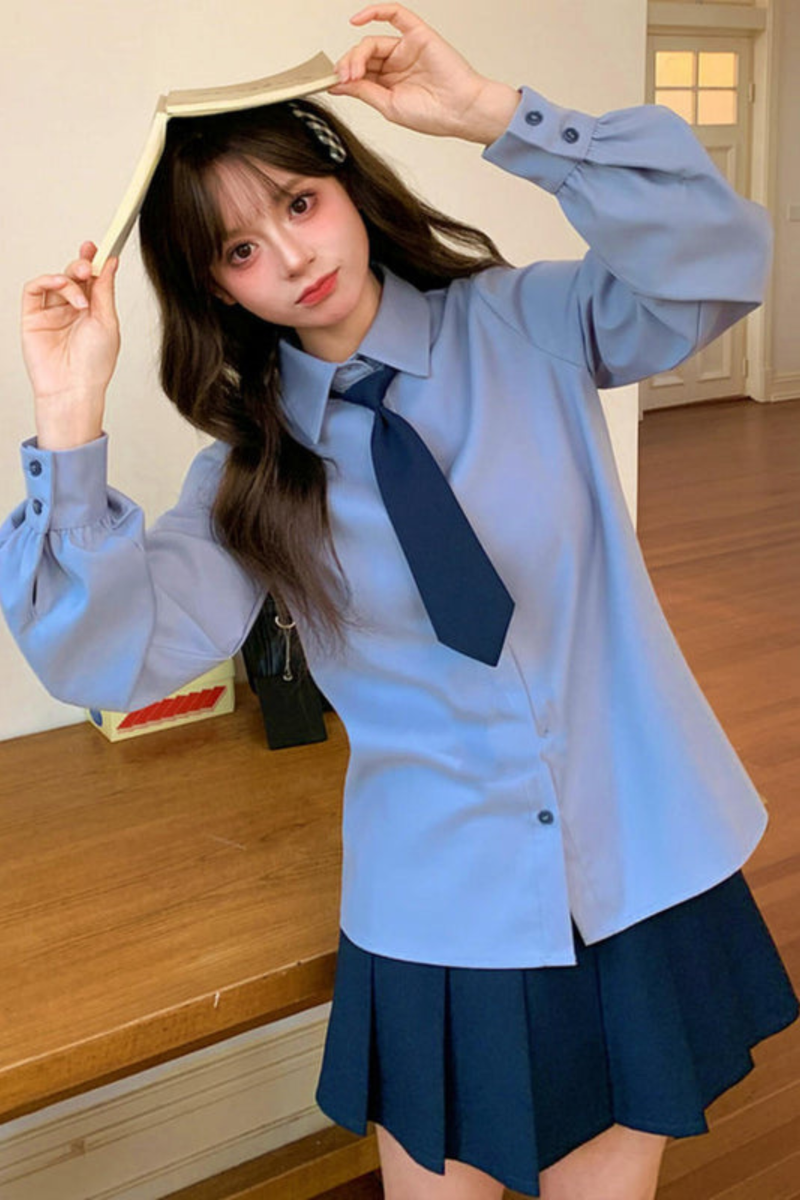 Bunny Police Shirt + Skirt + Vest