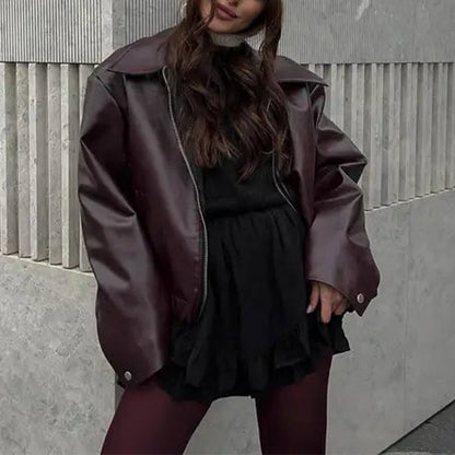 Burgundy Jacket