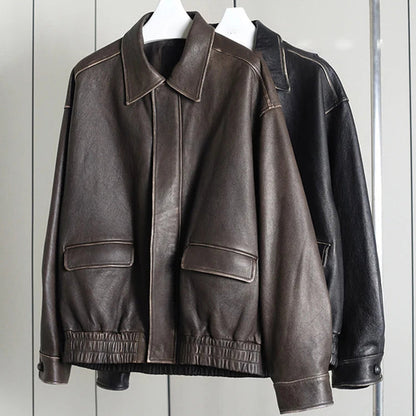 Oversized Zipper Jacket