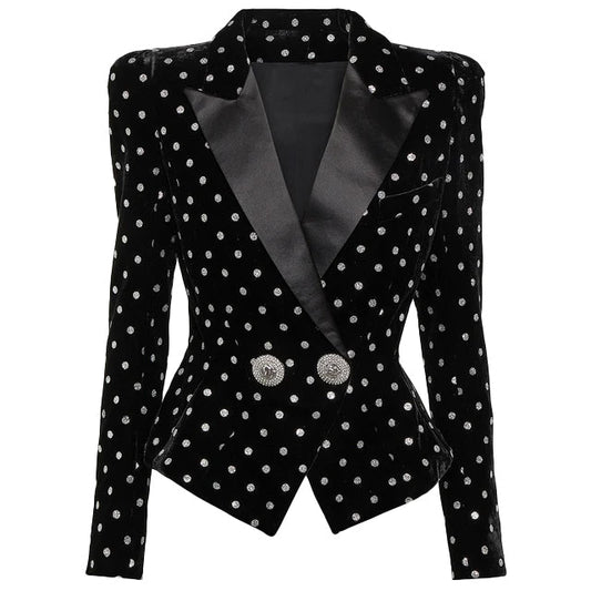 Velvet Blazer