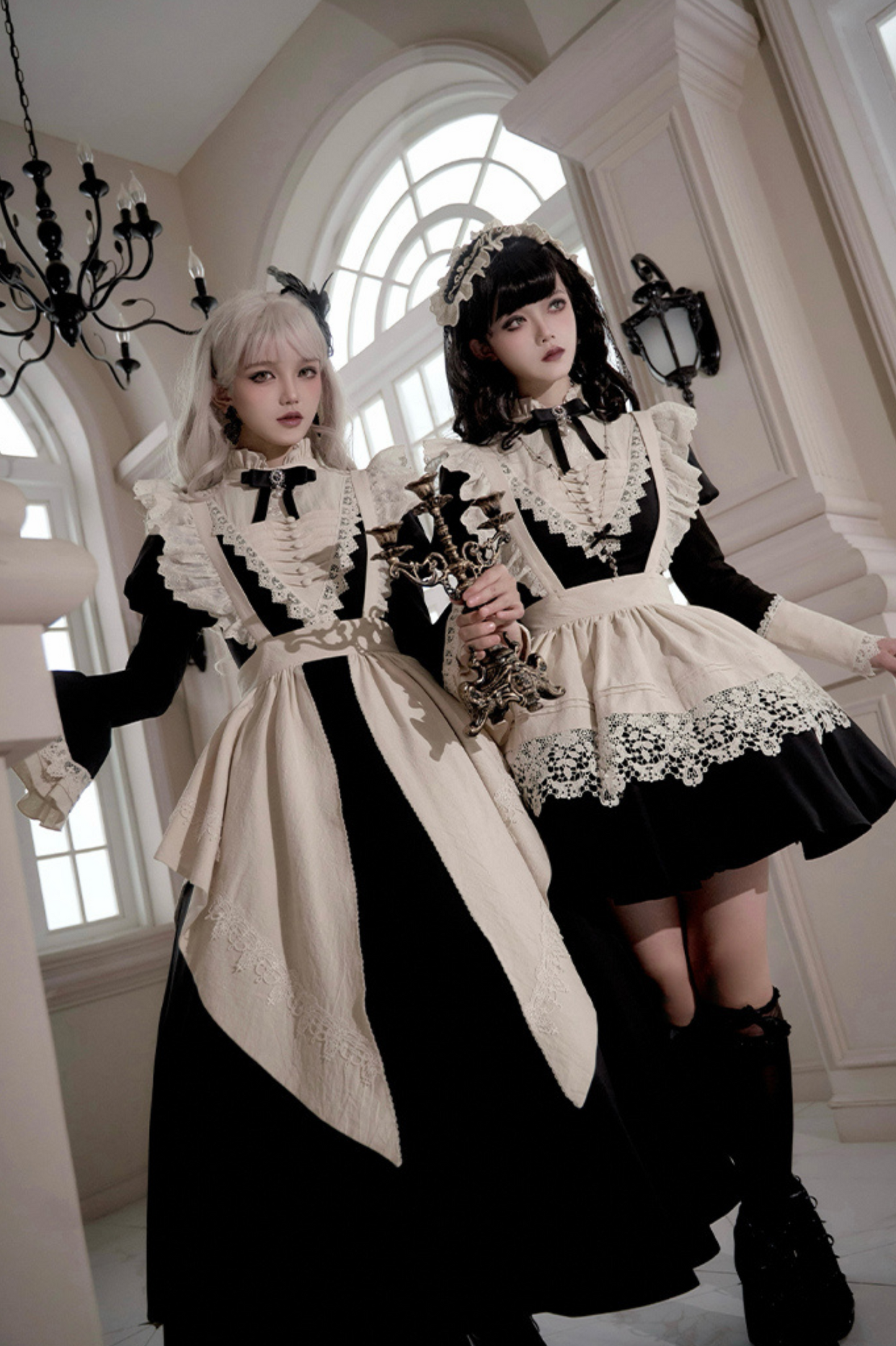 [pre-order] Dark Gothic Girl School Dress Set