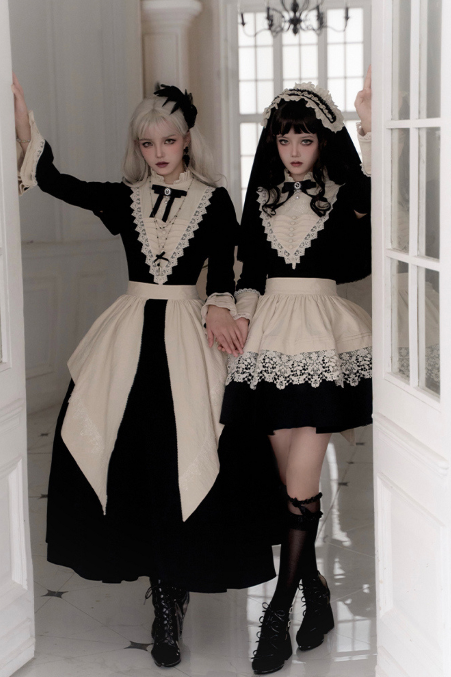 [pre-order] Dark Gothic Girl School Dress Set