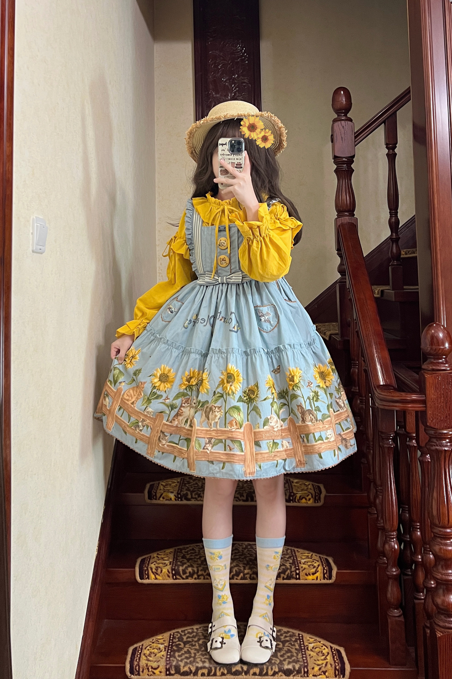 Sunflower Drop Lolita Set