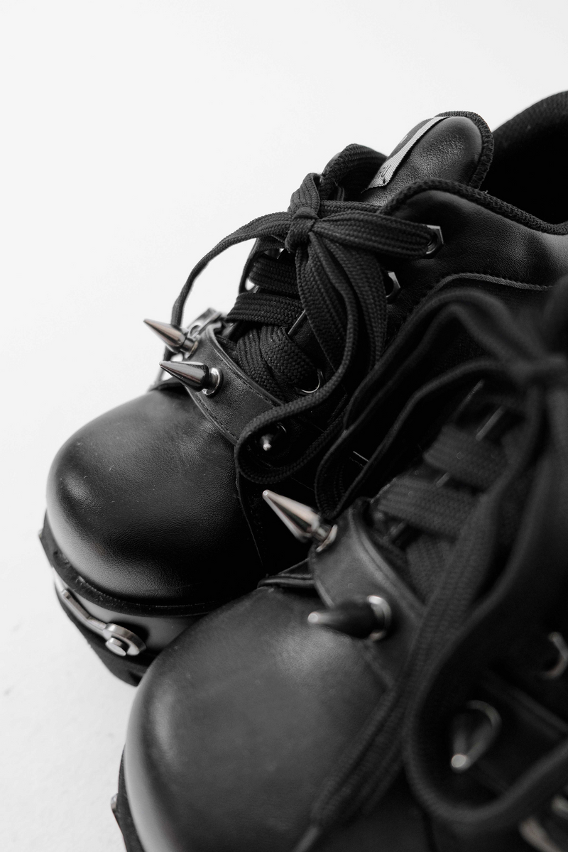 Y2k Subculture Rivet Platform Sneakers