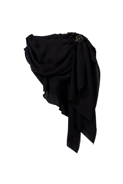 [reserved Item] Punk Style Dark Gothic Dress + Shorts + Shawl + Sleeves + Belt Bag