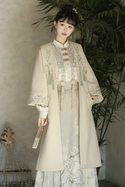 Forest China Coat + Skirt + Top