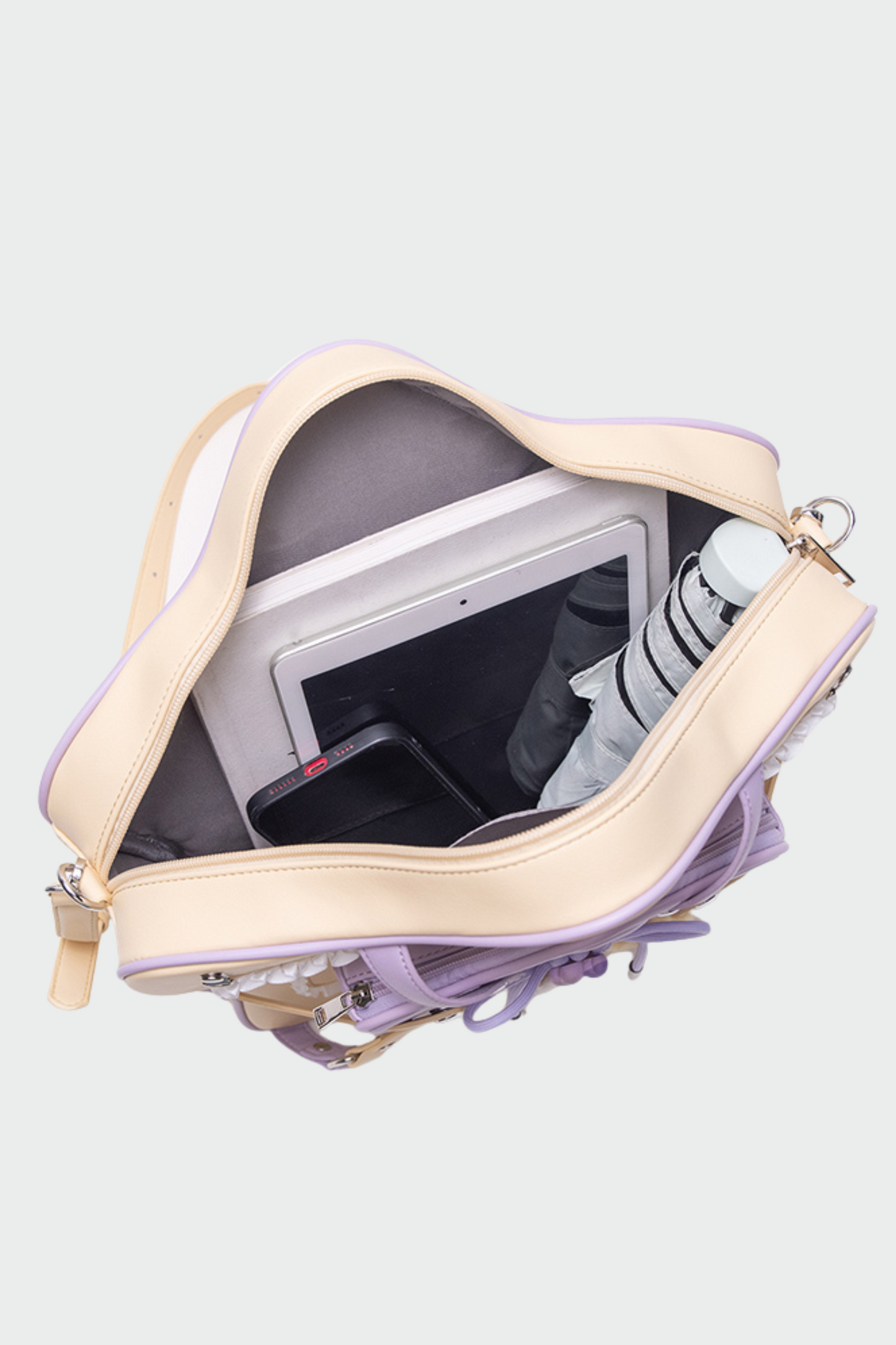 Cream Star Contrast Sweet Bag