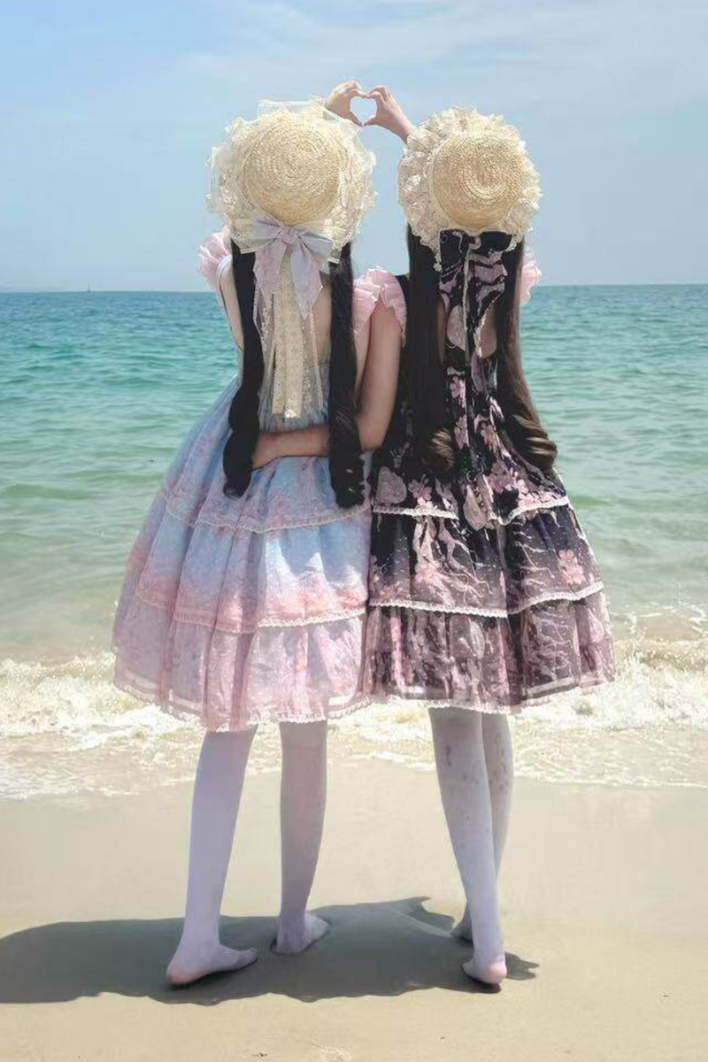 Sweet Jellyfish Sleeveless Lolita Dress