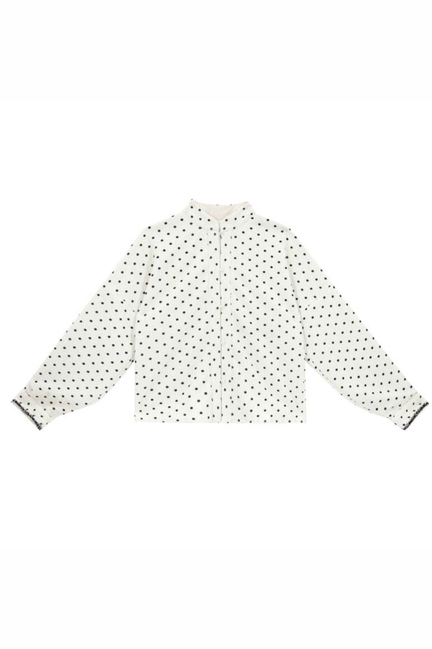 Butterfly Ink Dot Jacket + Top + Long Skirt + Brooch