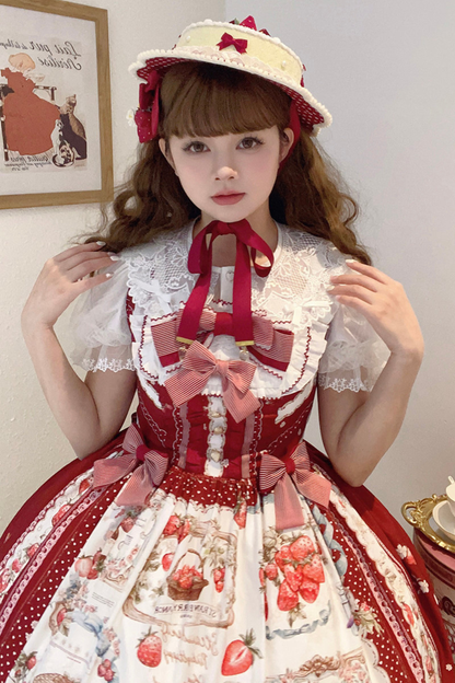 Strawberry Manor Lolita Suspender Dress