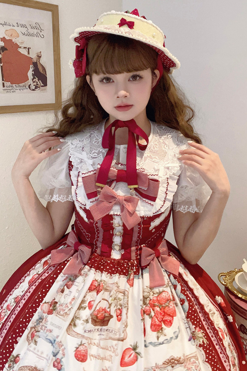 Strawberry Manor Lolita Suspender Dress