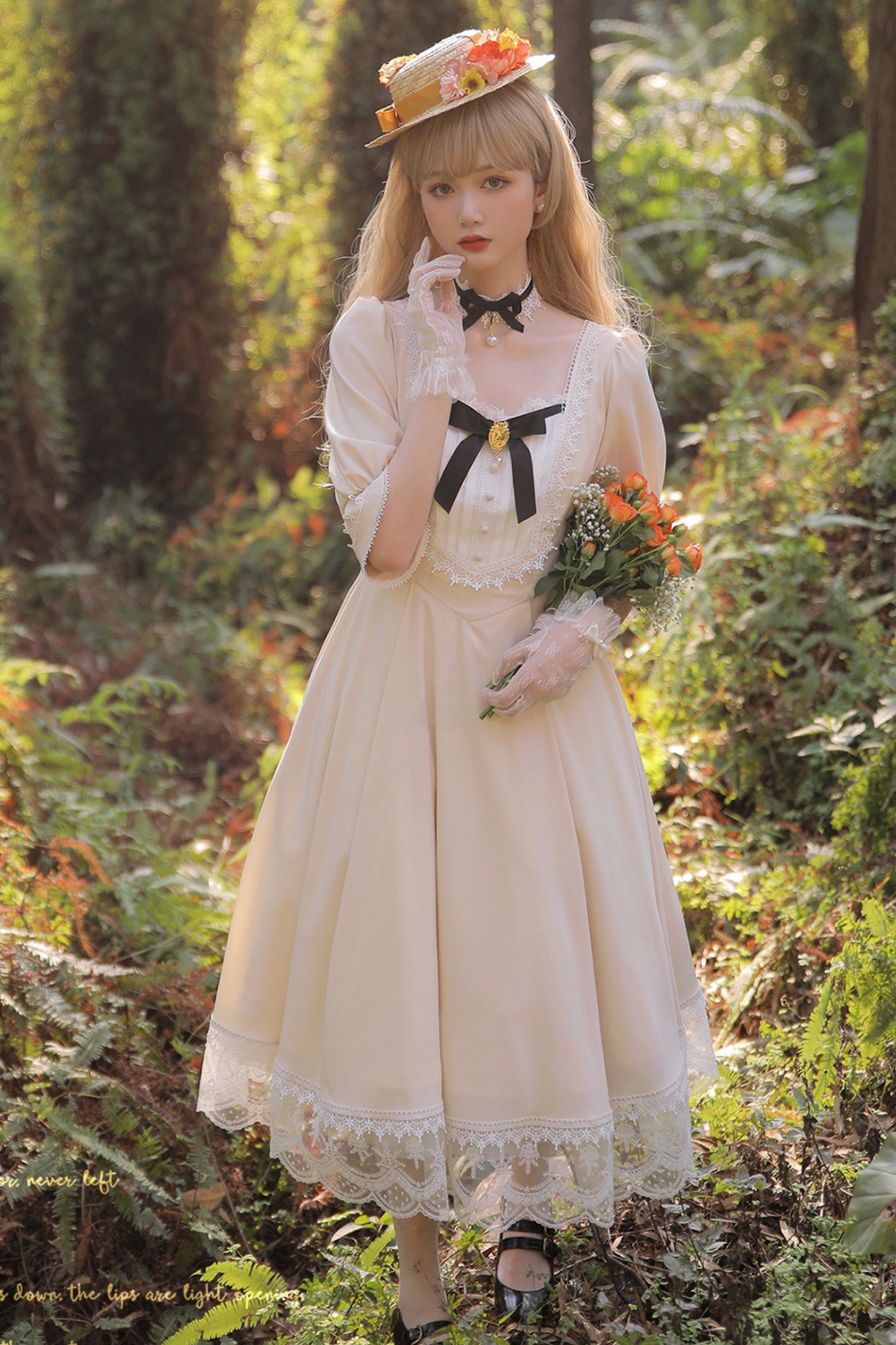 Retro Lace Classic Lolita Dress