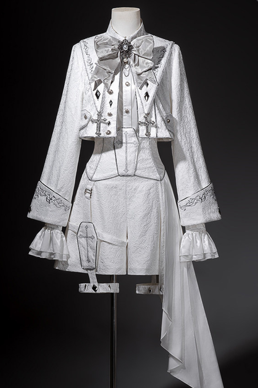 Court Prince Pure Jacket + Fake Collar + Shirt + Pants