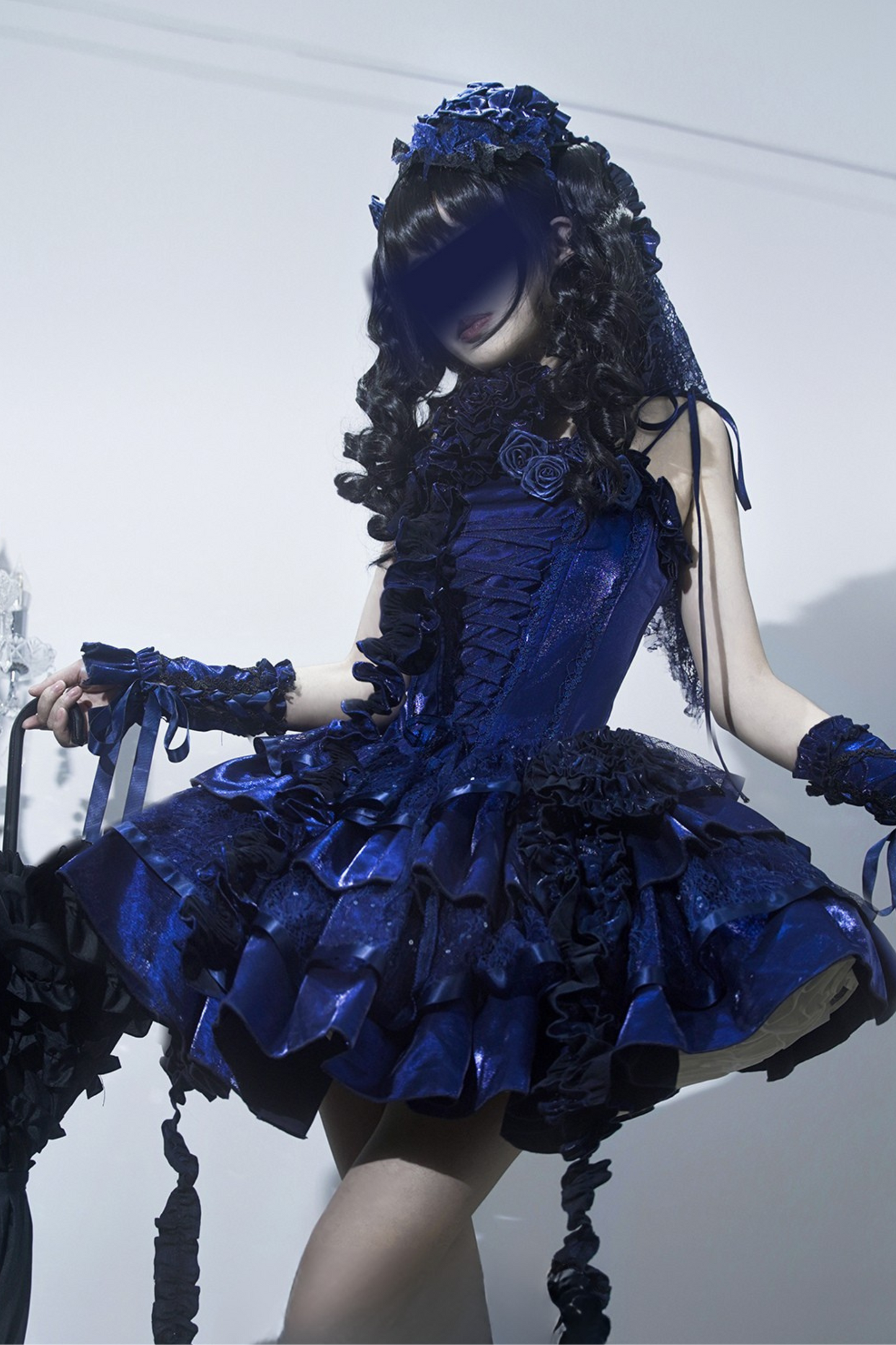[pre-order] Silent Dark Gothic Fishbone Dress