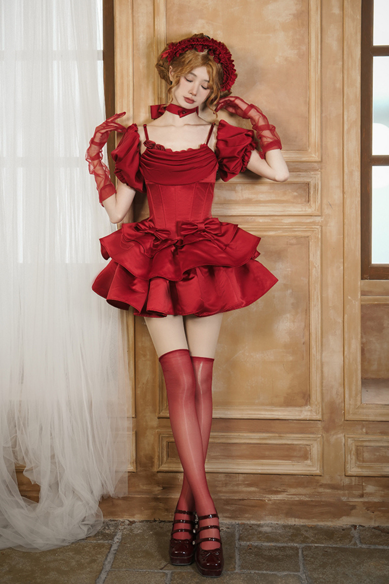 [pre-order] Classical Doll Lolita Jumper Skirt Set