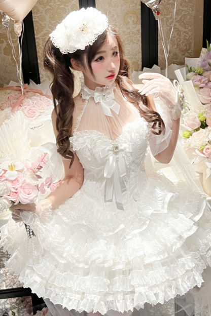 [pre-order] Short Swan Lolita Dress