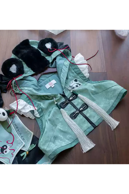 [pre-order] Bamboo Chinese-style Panda Dress Suit