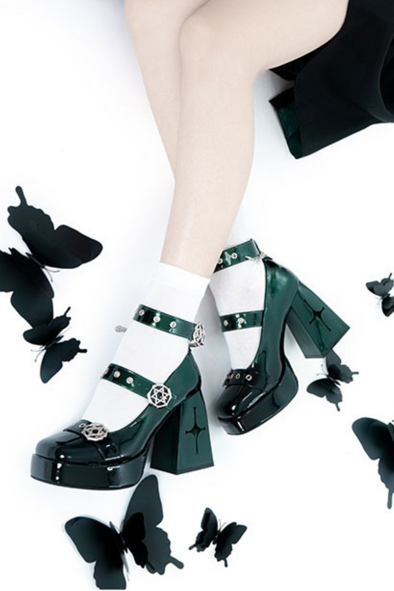 Hexagram Star Hottie High Heels