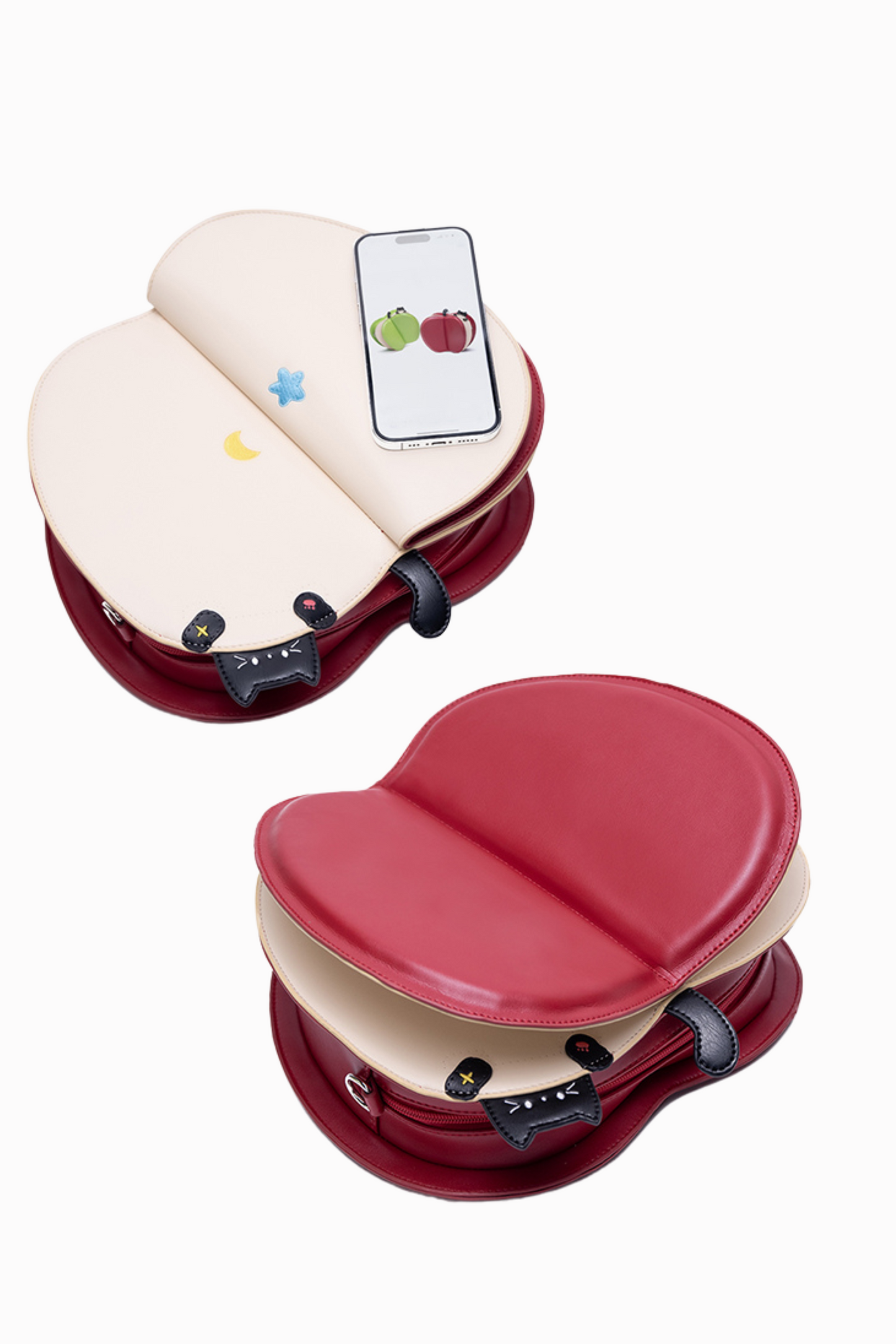 Flip Apple Shoulder Bag