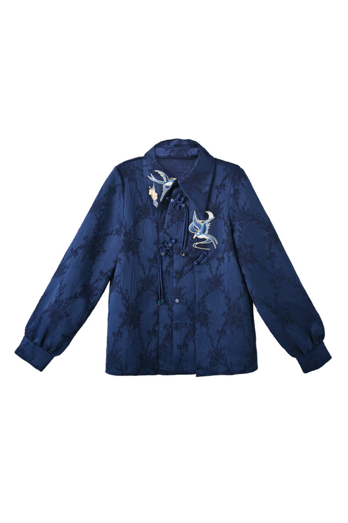 Chinese-style Design Mode Jacket + Shirt + Pants + Camisole