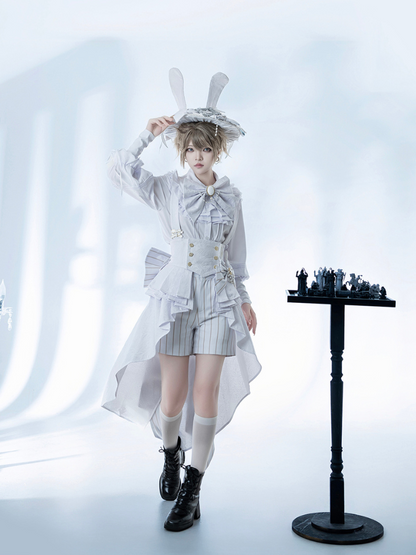 White Moon Rabbit Prince Set