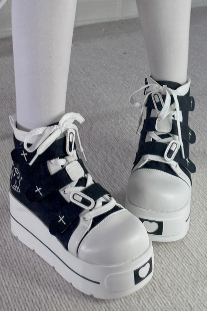 [pre-order] Subculture Round Toe Canvas Shoes