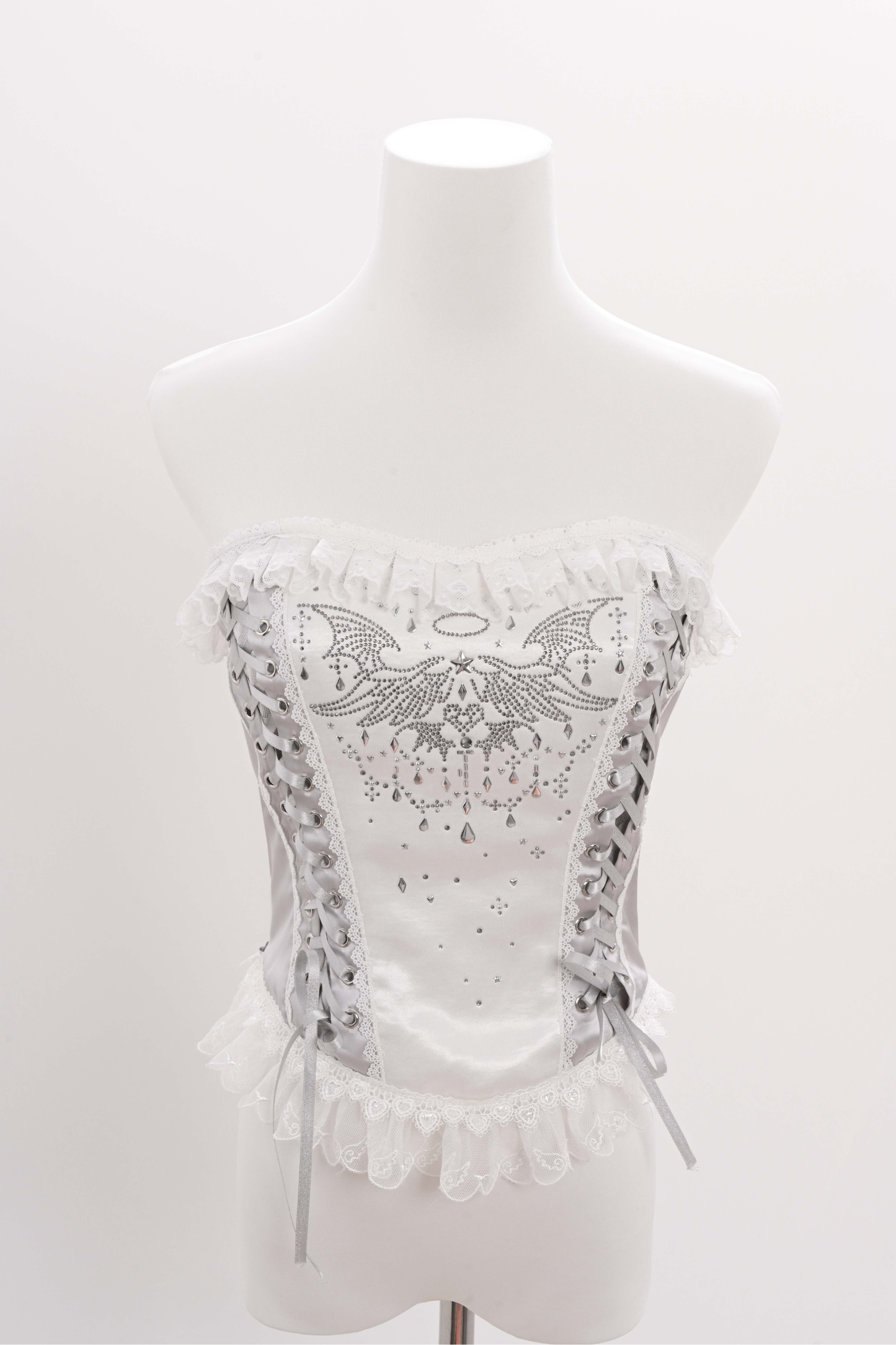 Metallic Angel Rhinestone Top