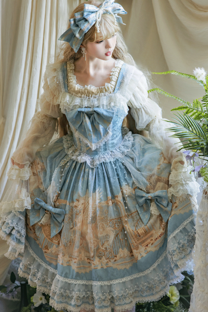 Unicorn Classical Princess Jumperskirt + Top + Bonnet + Catsuit