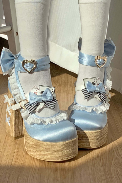 Alice's Adventure Retro Doll Lolita Heels