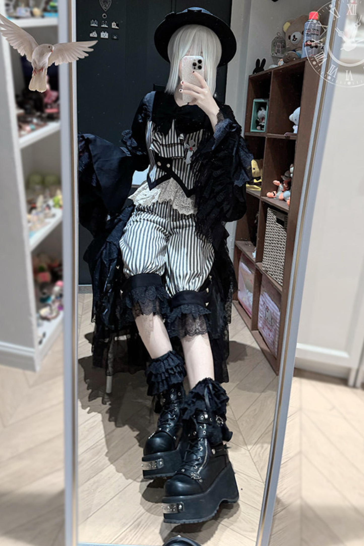 [pre-order Deadline: April 27] Striped Gothic Vest + Shirt + Pants + Skirt + Tail + Accessories