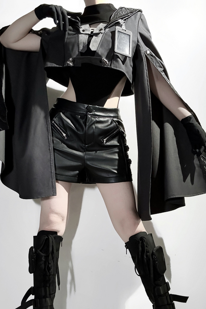 [pre-order] Shinbu Lolita Mode Wide Jacket + Top + Shorts