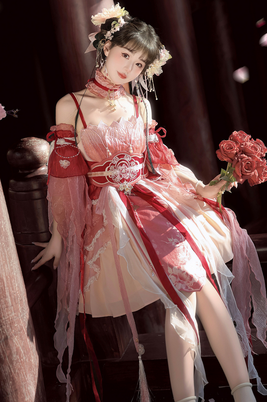 Pop Chinese-style Wing Lolita Dress
