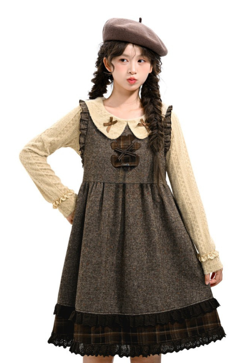 Retro Plaid Dress + Retro Doll Top