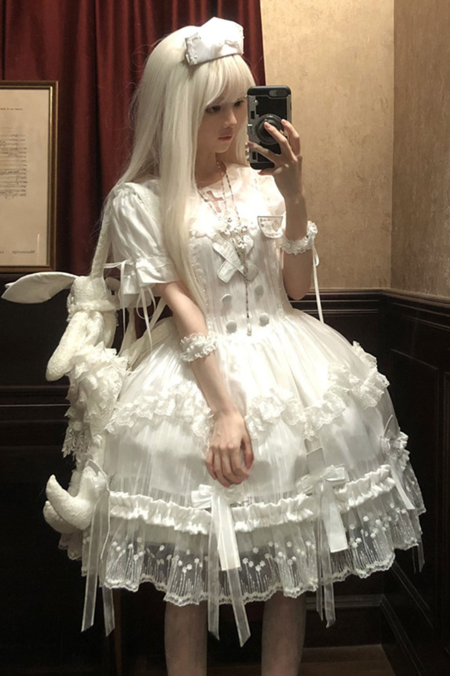 Angel Nurse Lolita Dress + Nurse Hat