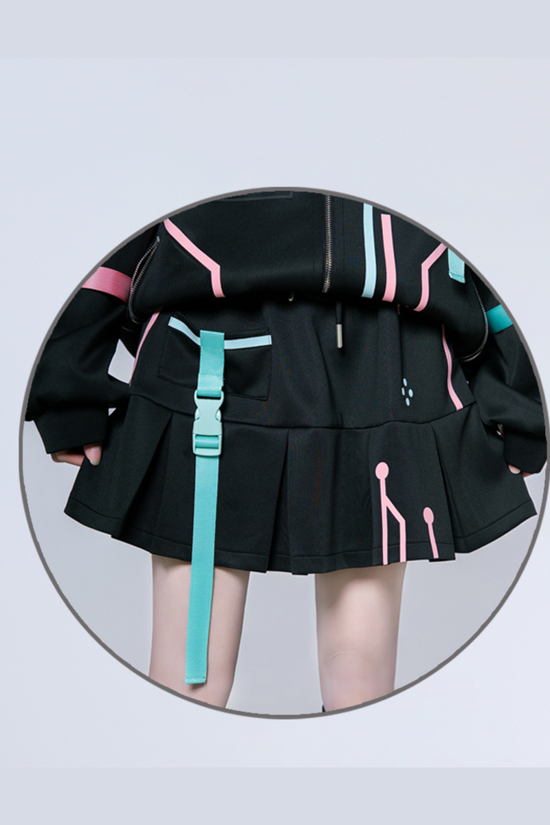 Overload Anime Girl Jacket + Skirt + Leg Cover