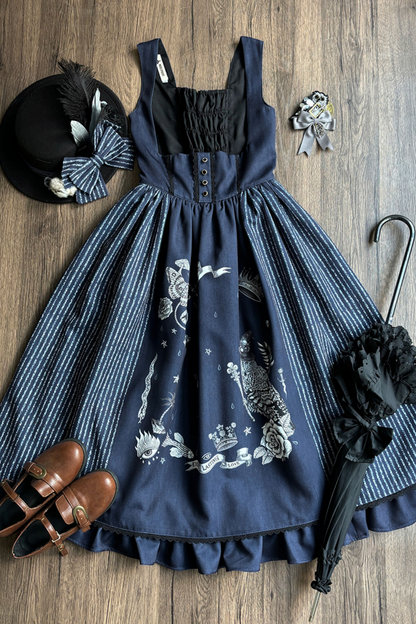 Magic Academy Retro Lolita Jumper Dress