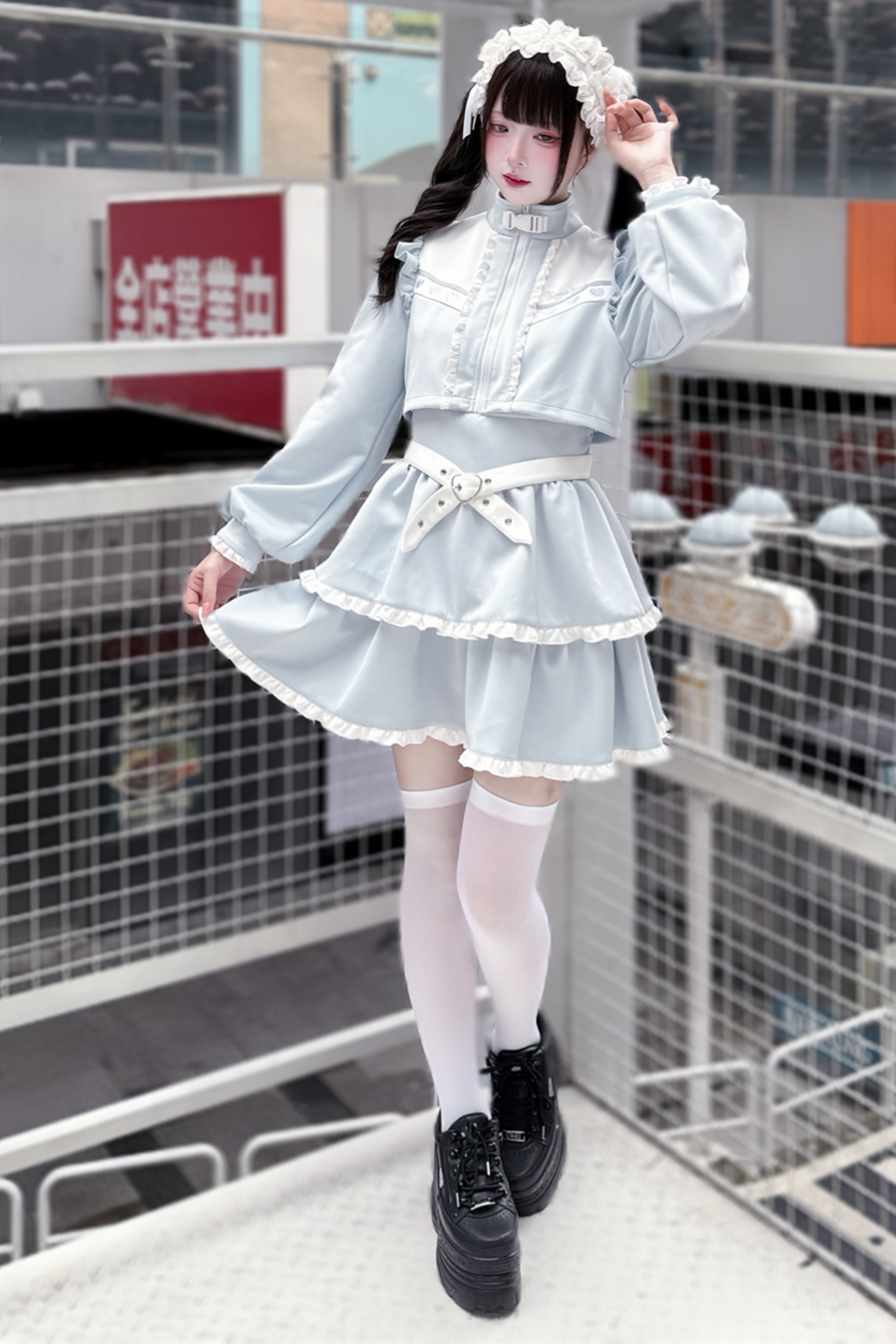 Aqua Dark Subculture Dress