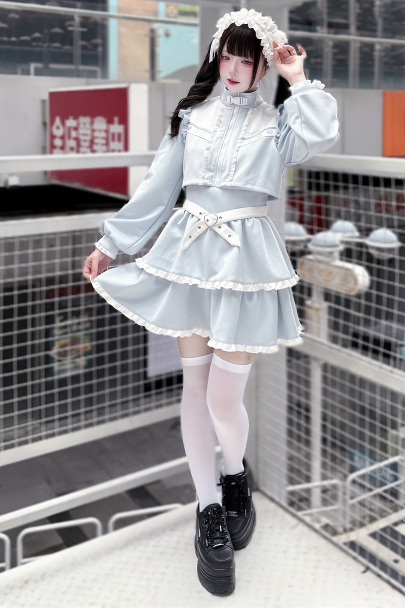 Aqua Dark Subculture Dress